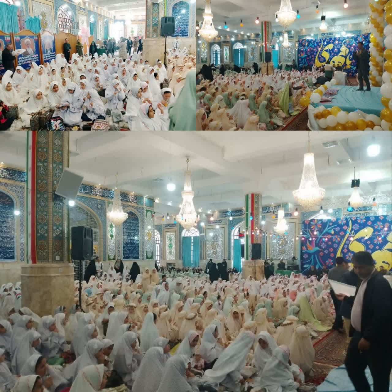 برگزاری جشن تکلیف برای 30 دختر مکلف زبرخان